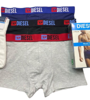 DIESEL 3 Piece Cotton Boxer+1 Pair Socks Free